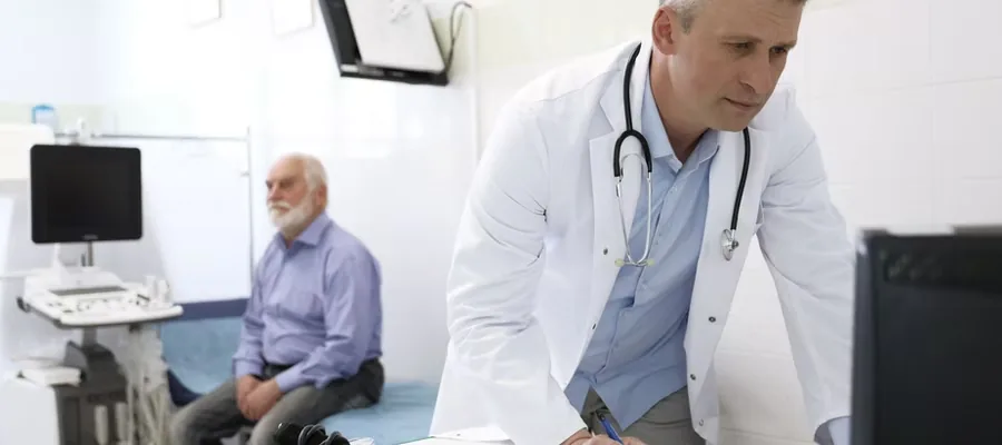 Doctor and Patient consultation